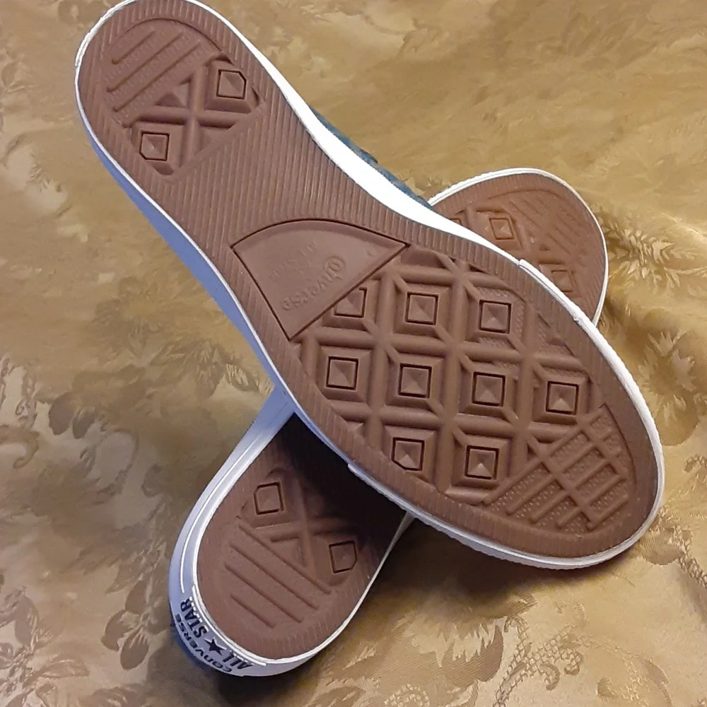 CONVERSE All  Star Ocean Blue With LUNARLON Men's 7.0 Women's 9.0 LIKE NEW - Picture 11 of 16